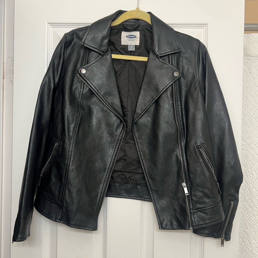 Old Navy Leather Jacket